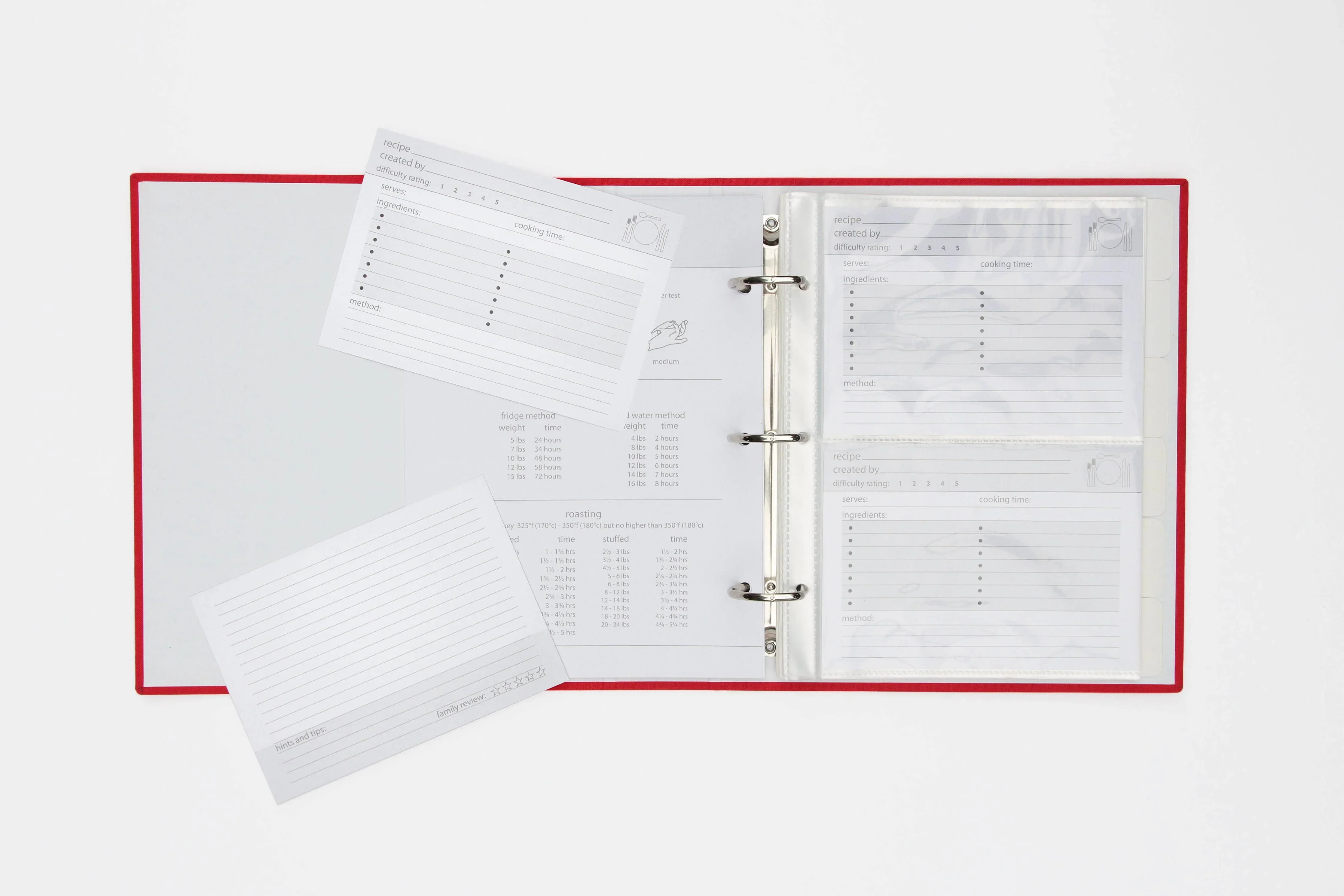 Suck UK My Family Recipe Binder - Image 6