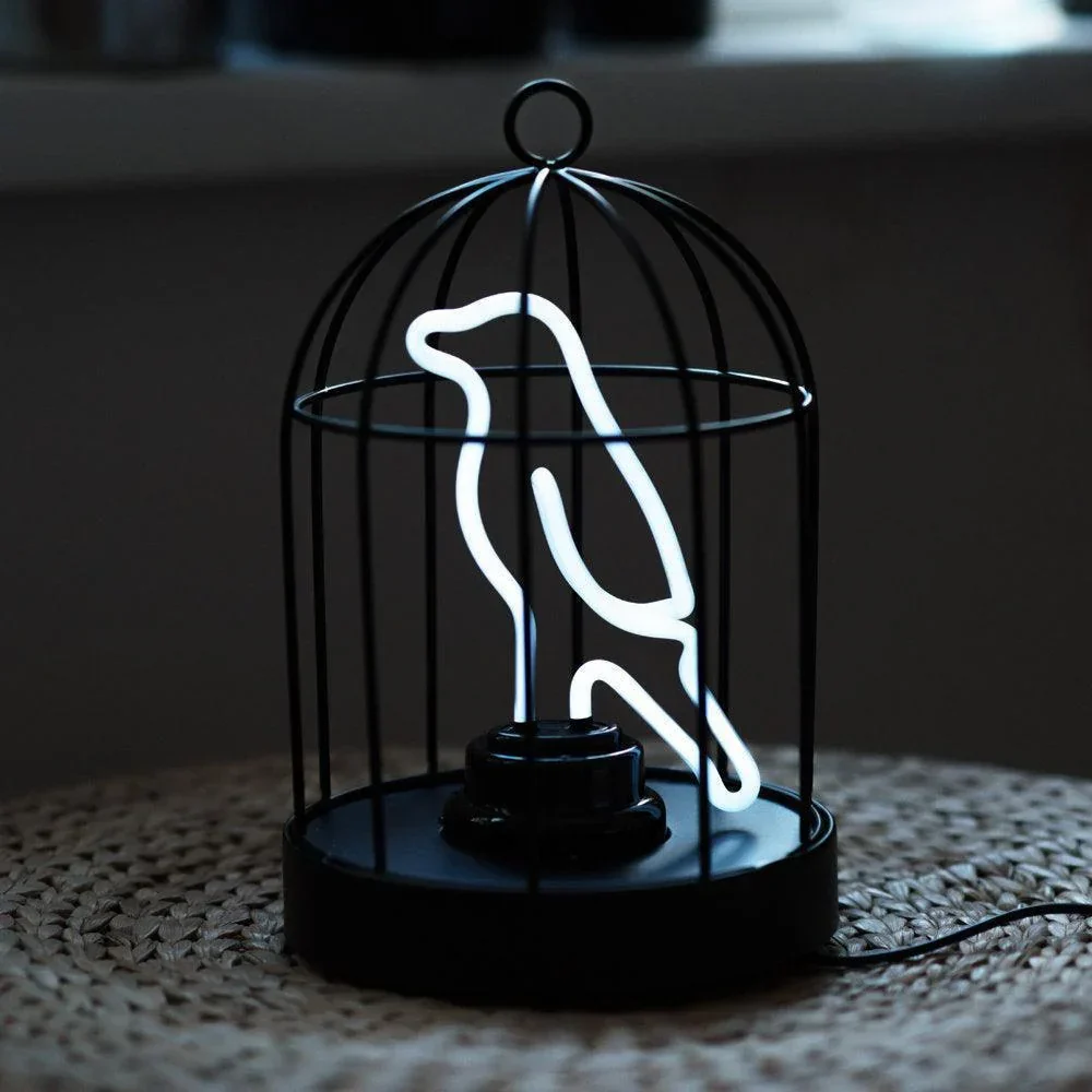 Suck UK Neon Bird In a Cage - Image 3