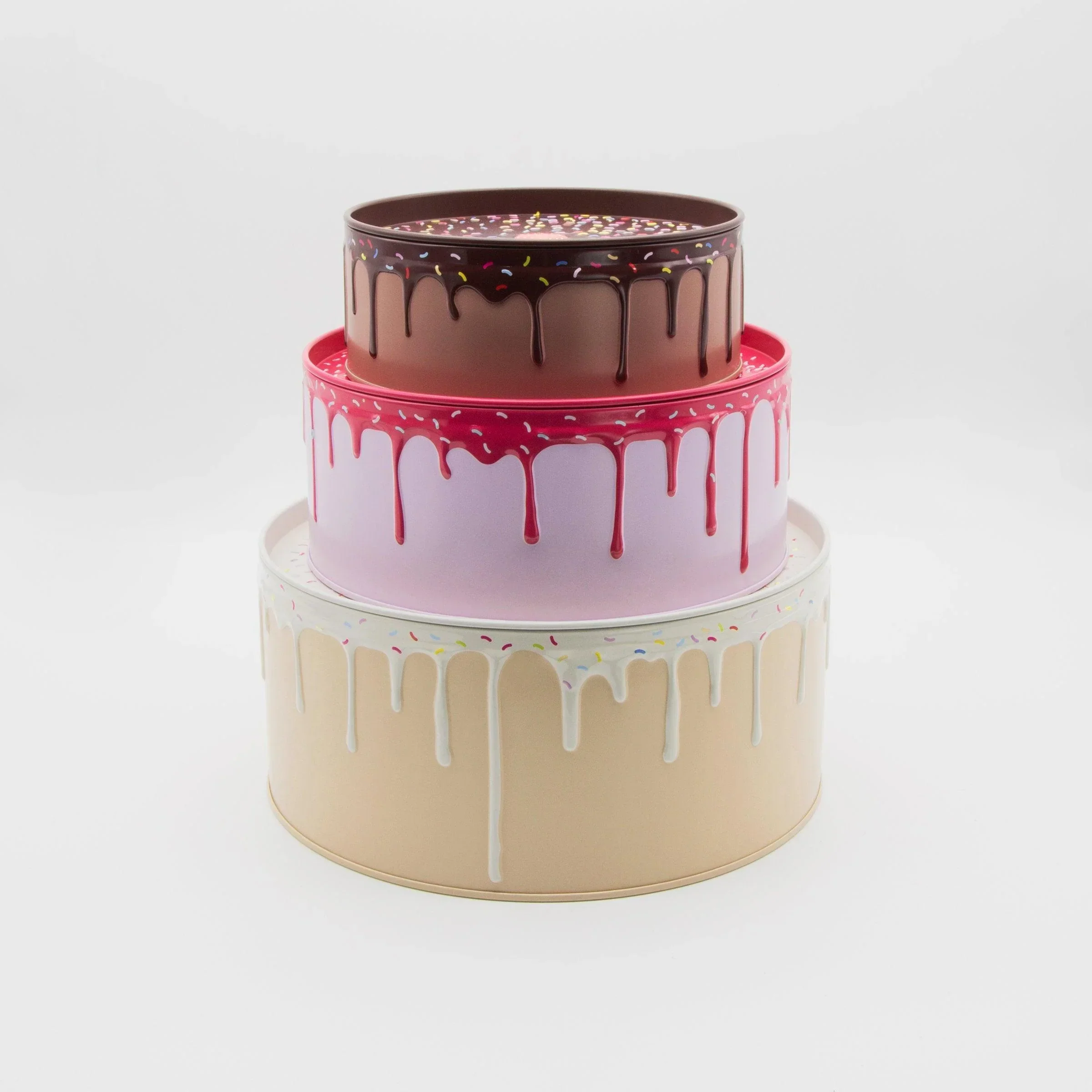 Suck UK Set of 3 Cake Storage Tins - Image 2