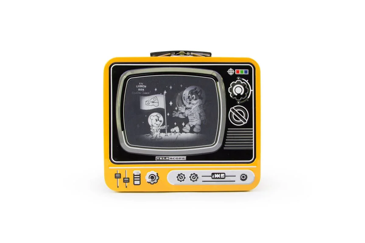 Suck UK TV Lunch Box - Moon Landing Yellow - Image 3