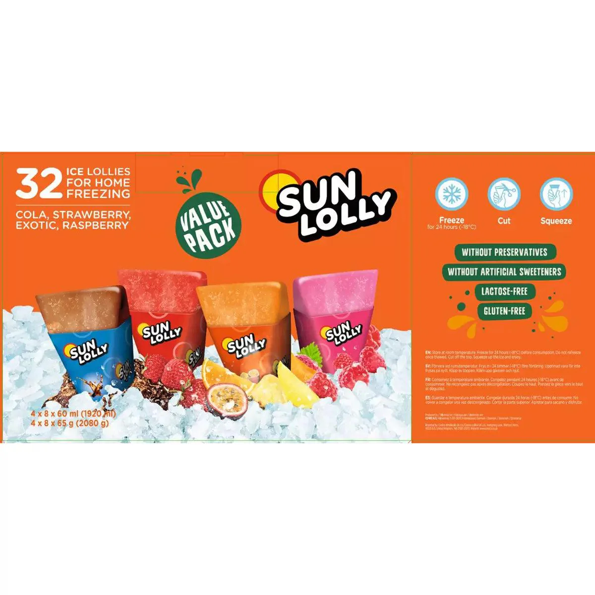 Sun Lolly Variety Pack (32 x 60ml) - Image 2