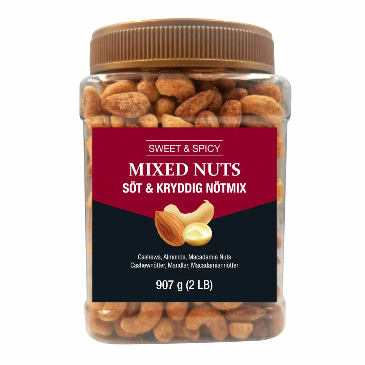 Sweet & Spicy Mixed Nuts (907g)