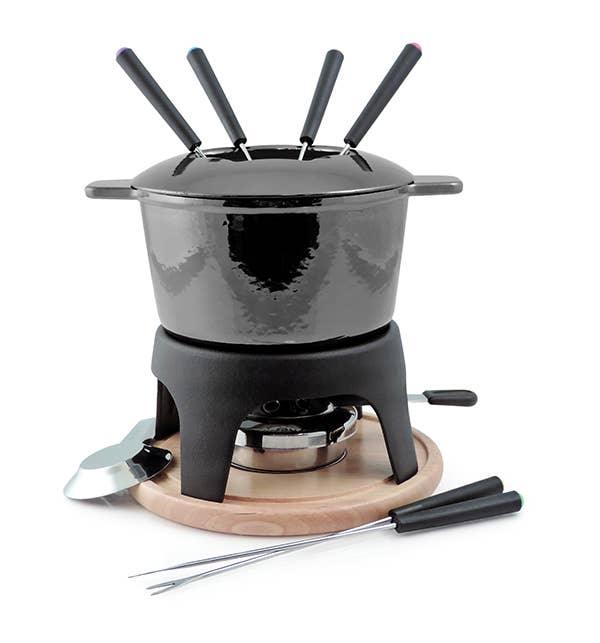 Swissmar Sierra 12-Piece Fondue Set: Cherry Red - Image 2