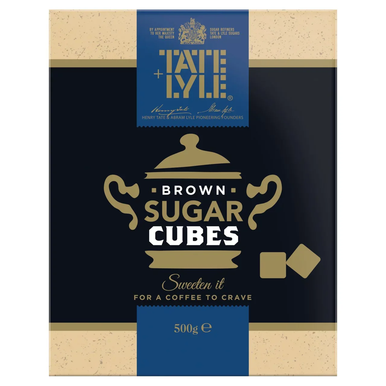 Tate + Lyle Fairtrade Demerara Sugar Cube (500g)
