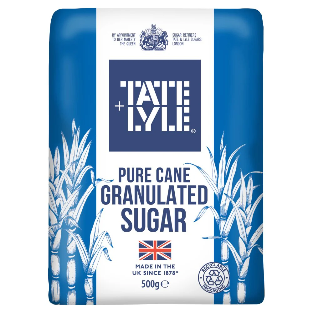 Tate & Lyle Pure Cane Granulated Sugar (500g)