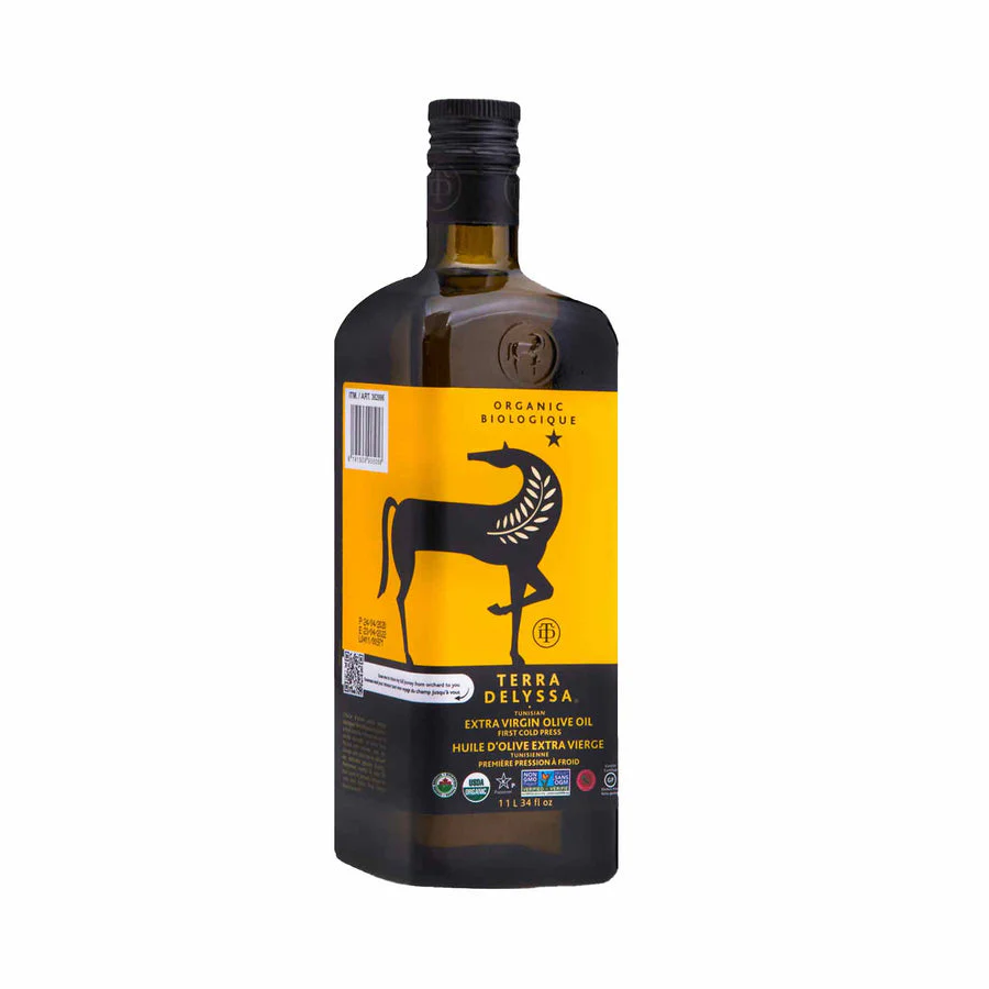 Terra Delyssa Organic Extra Virgin Olive Oil (1L)