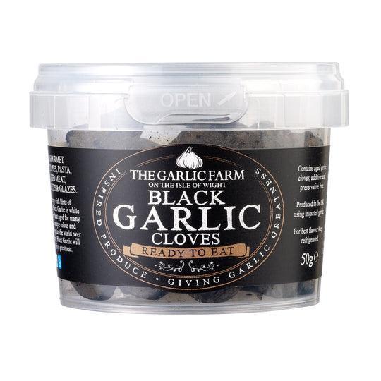 The Garlic Farm Black Garlic Ready To Eat Cloves (50g)