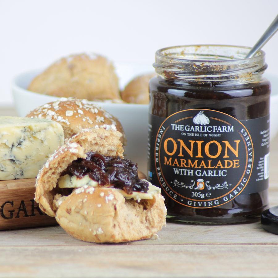 The Garlic Farm Onion Marmalade With Garlic (305g) - Image 2