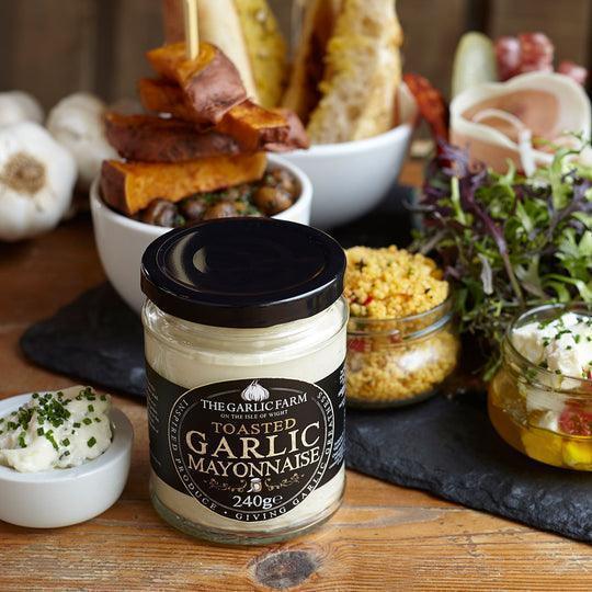 The Garlic Farm Toasted Garlic Mayonnaise (240g) - Image 2