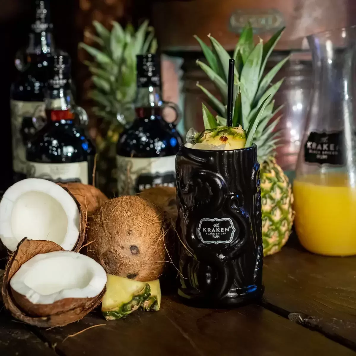 The Kraken Black Spiced Rum (1L) - Image 5