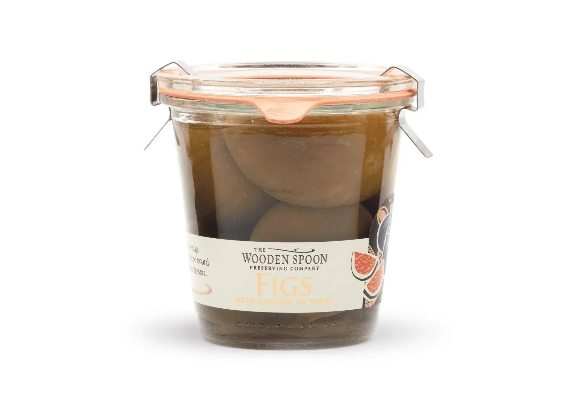 The Wooden Spoon - Figs with Cognac in Weck Jar (275g)