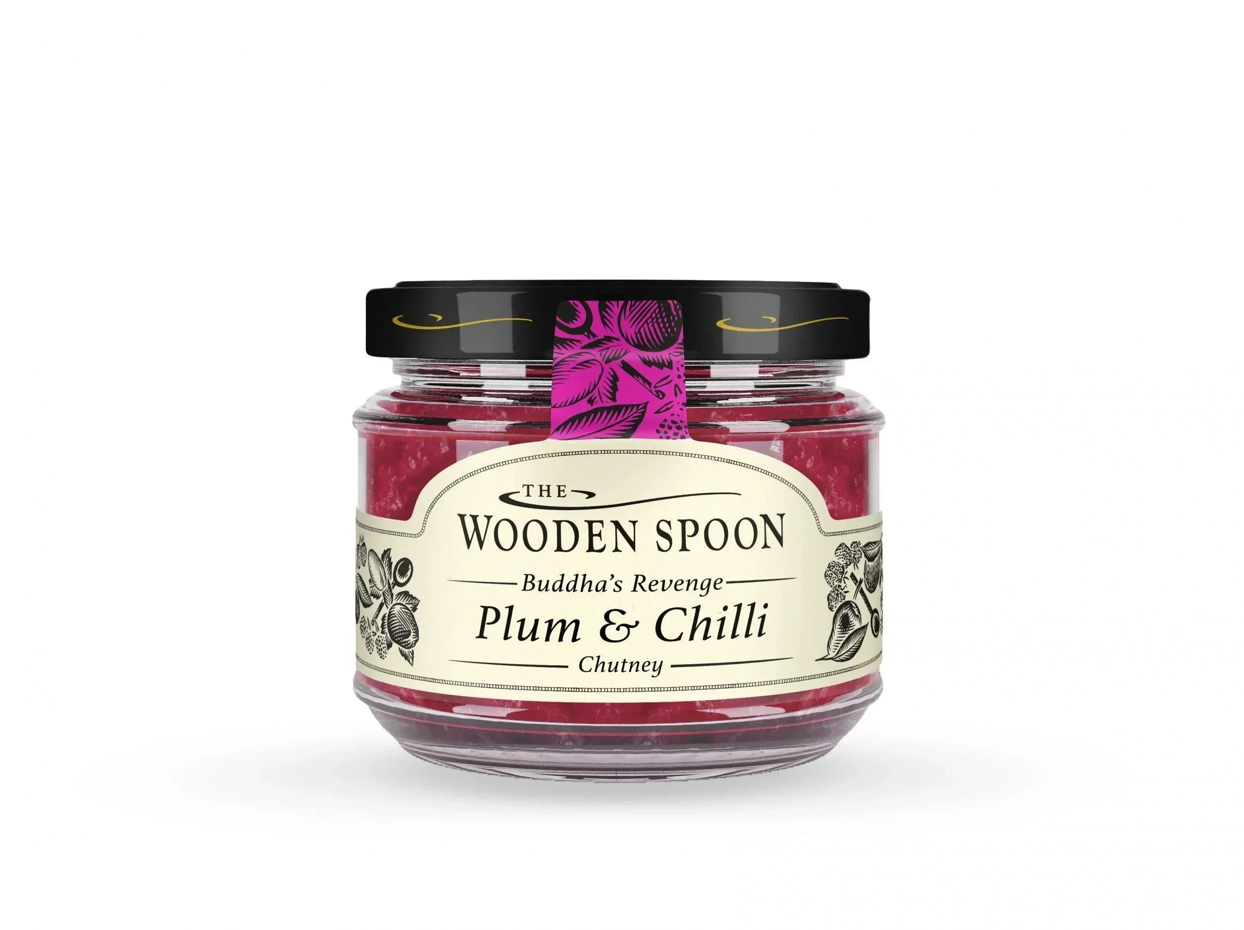 The Wooden Spoon - Plum & Chilli Chutney - Buddha's Revenge (190g)