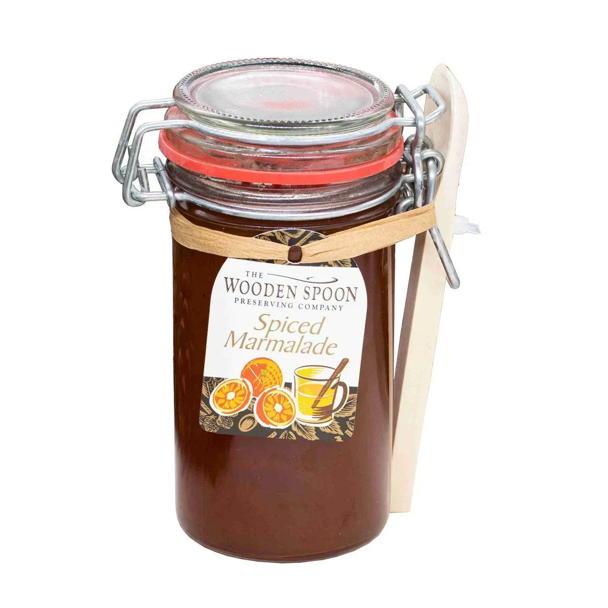 The Wooden Spoon - Spiced Marmalade in Kilner with Spoon (300g)