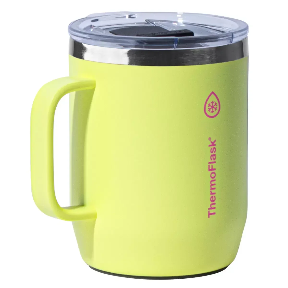 ThermoFlask Coffee & Mug Set in Blue & Yellow - Image 2