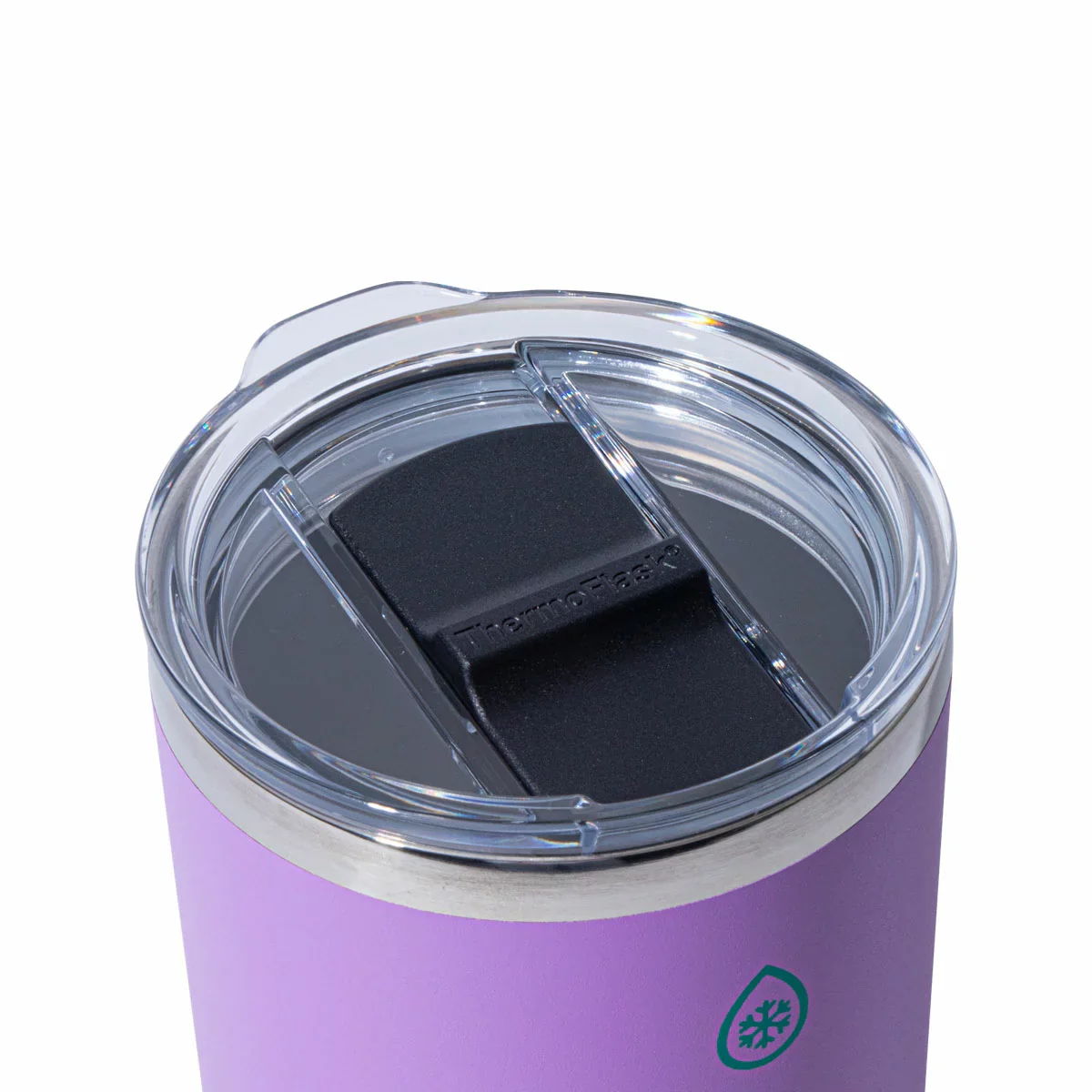 ThermoFlask Insulated Coffee Mugs Set in Purple & Green - Image 3