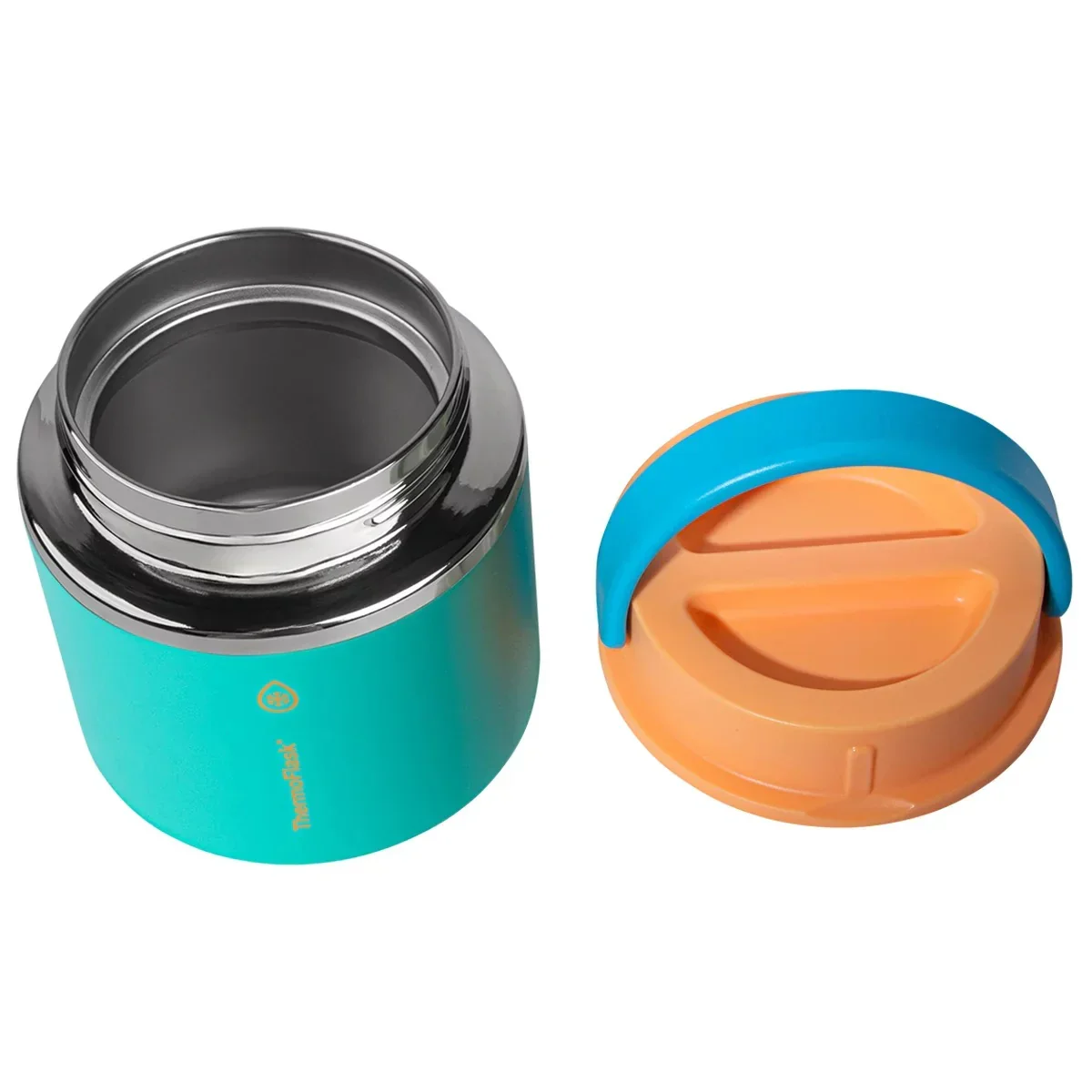 ThermoFlask Insulated Food Jar in Blue & Green Colour - 2 Pack (590ml) - Image 7