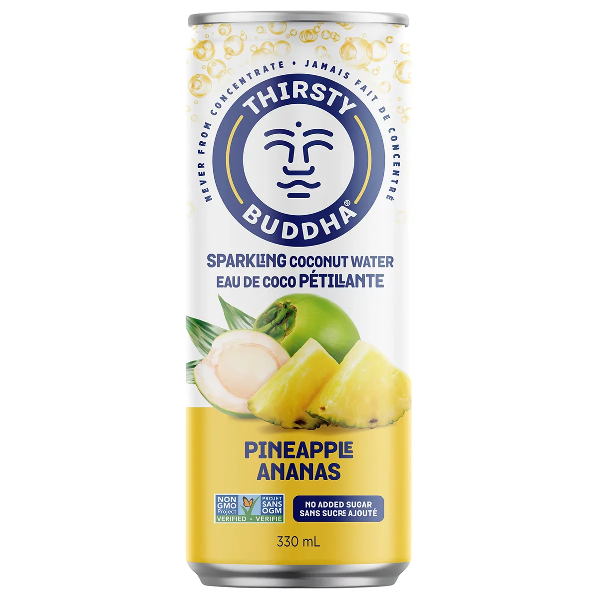 Thirsty Buddha Sparkling Coconut Water (12x330ml) - Image 4