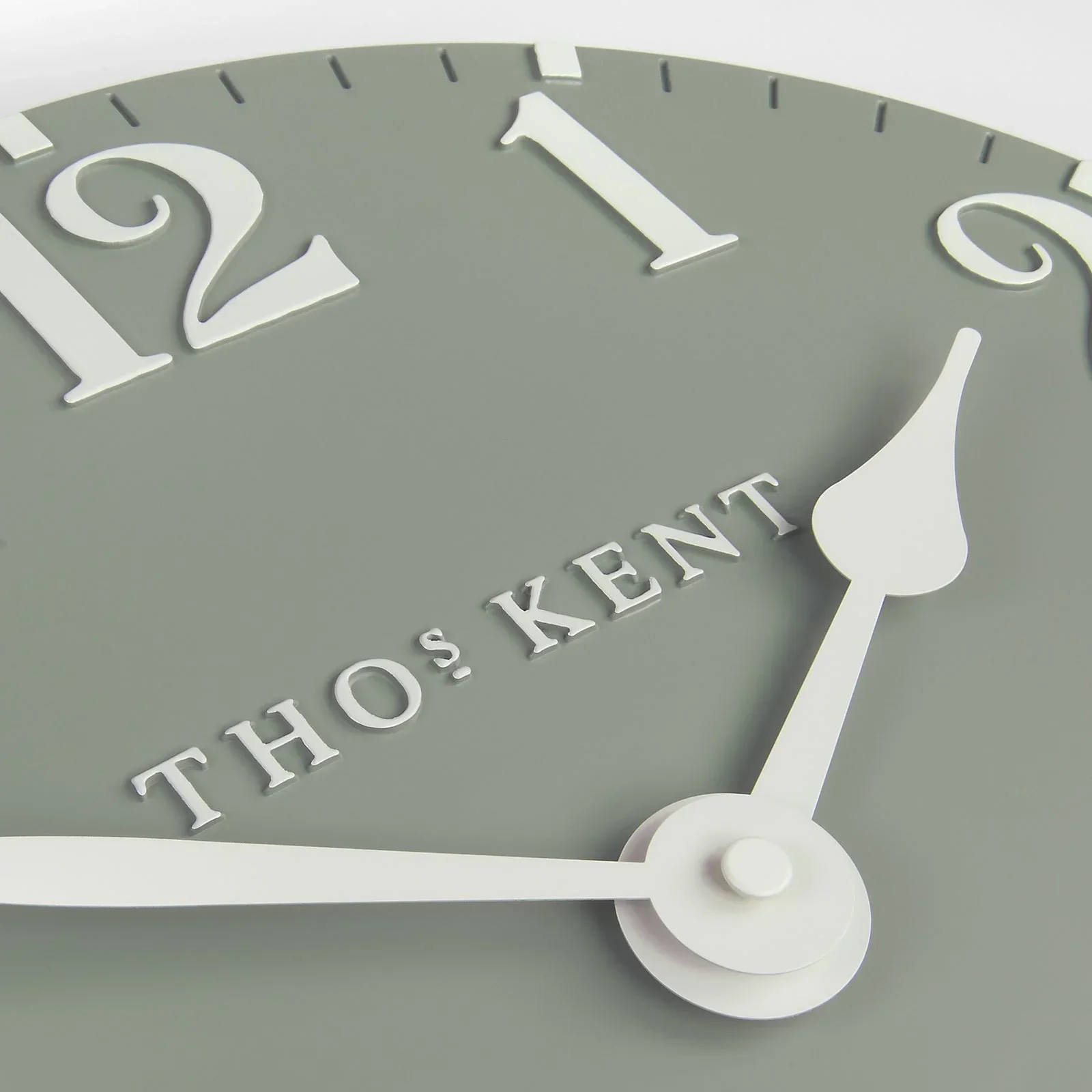 Thomas Kent Arabic Small Wall Clock - SeaGrass - 30cm - Image 4