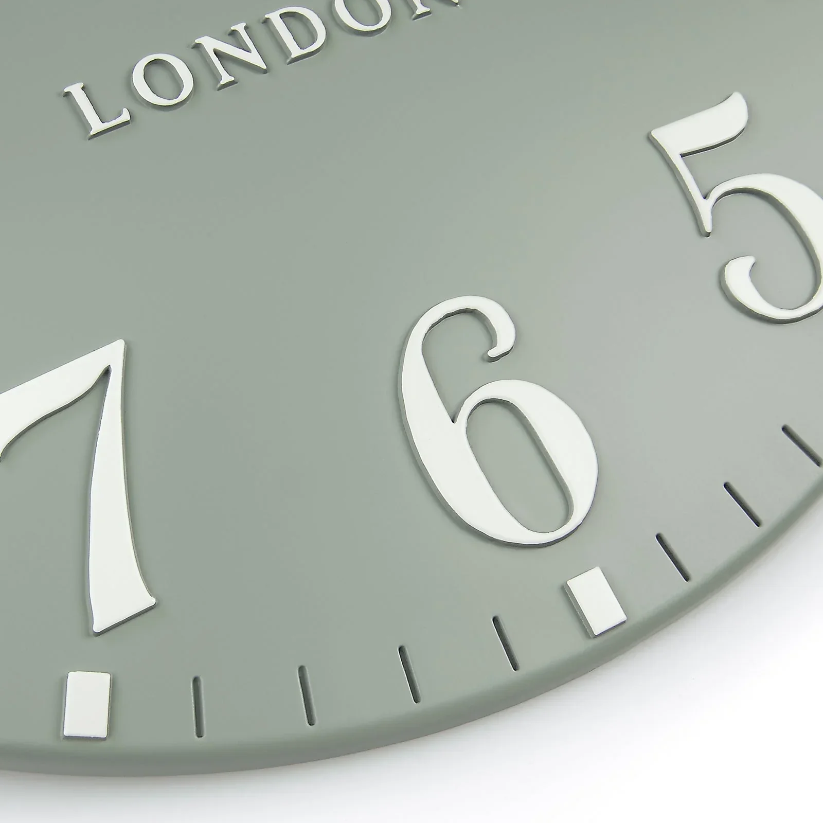Thomas Kent Arabic Small Wall Clock - SeaGrass - 30cm - Image 5