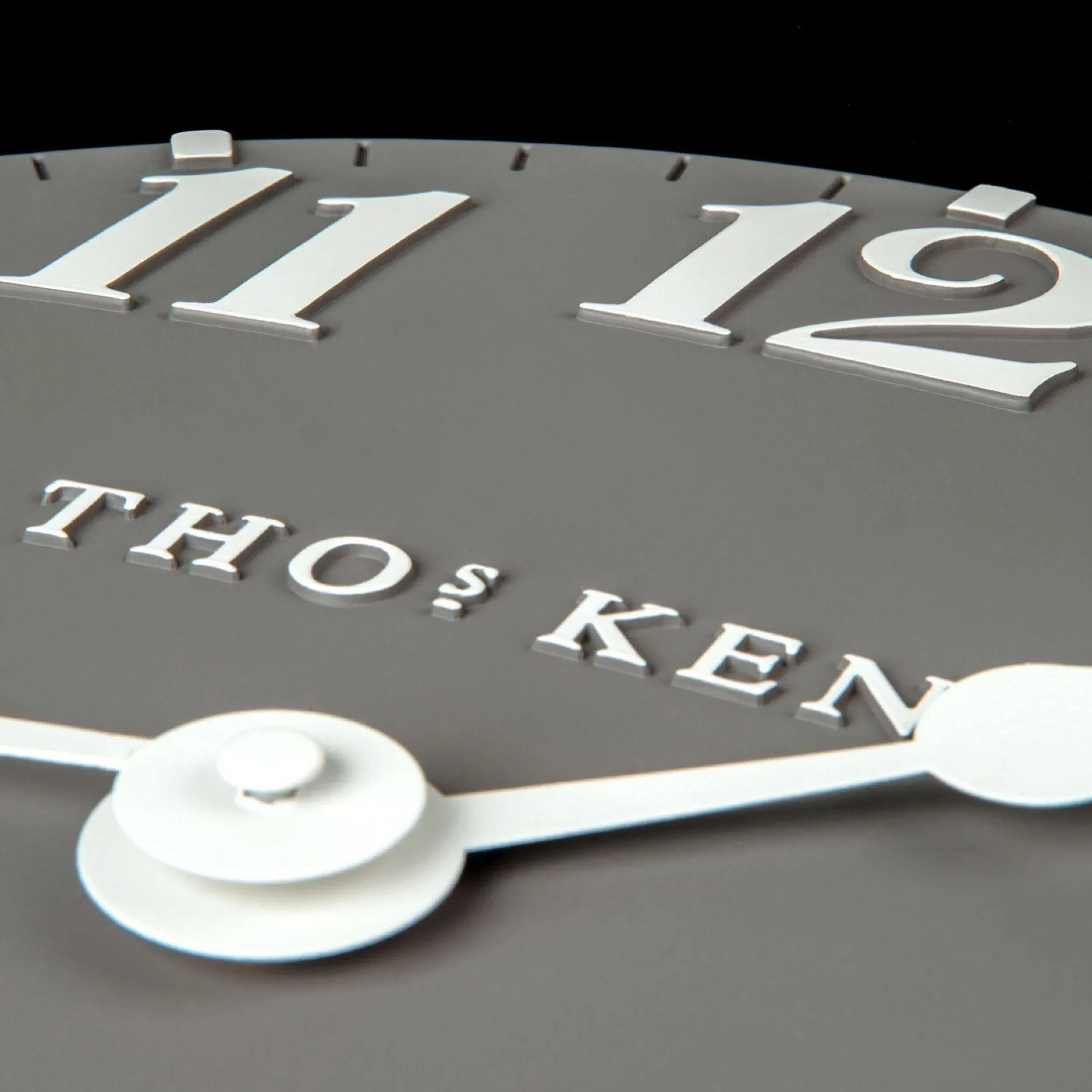 Thomas Kent Arabic Wall Clock - Dolphin - 30cm - Image 4