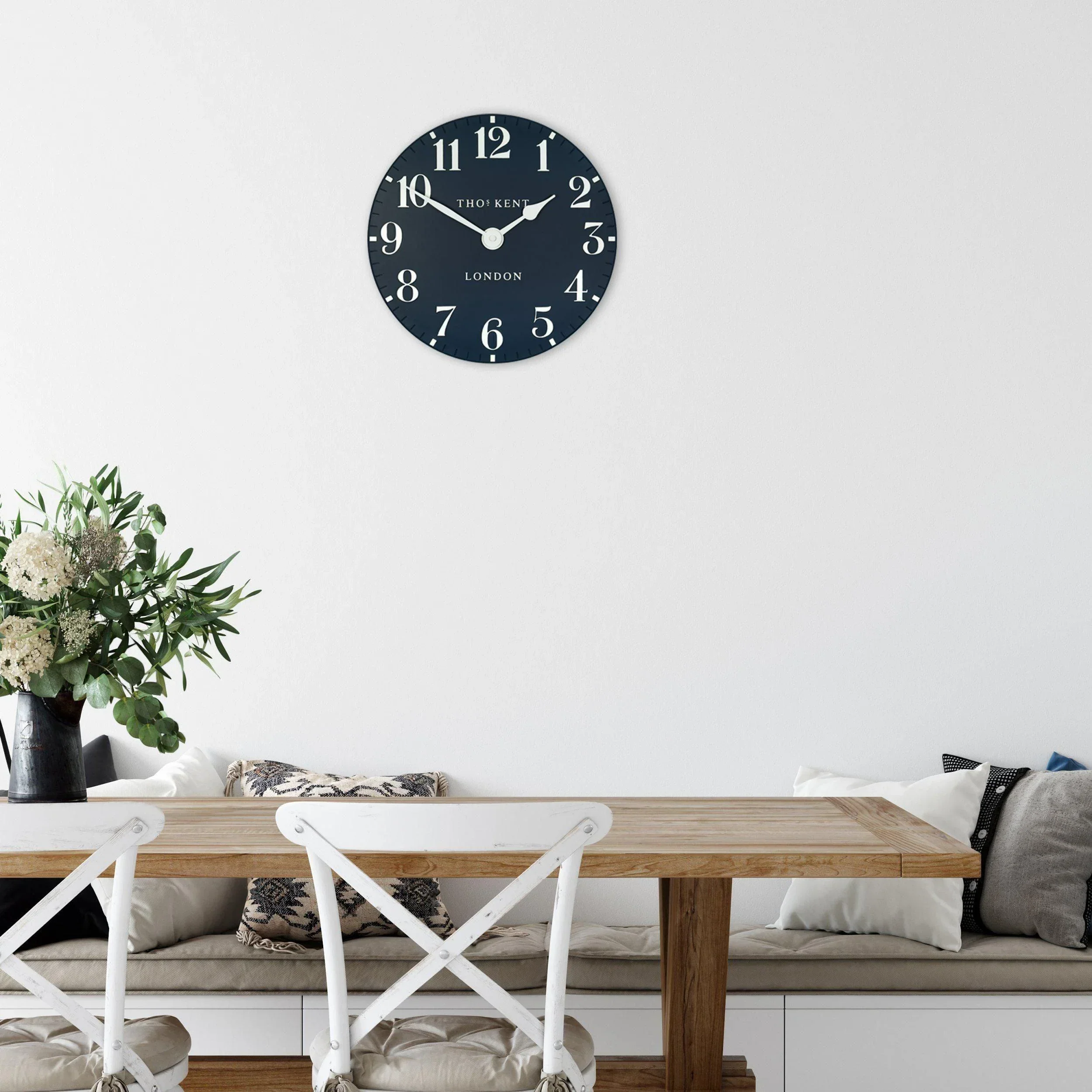 Thomas Kent Arabic Wall Clock - Ink - 30cm - Image 3