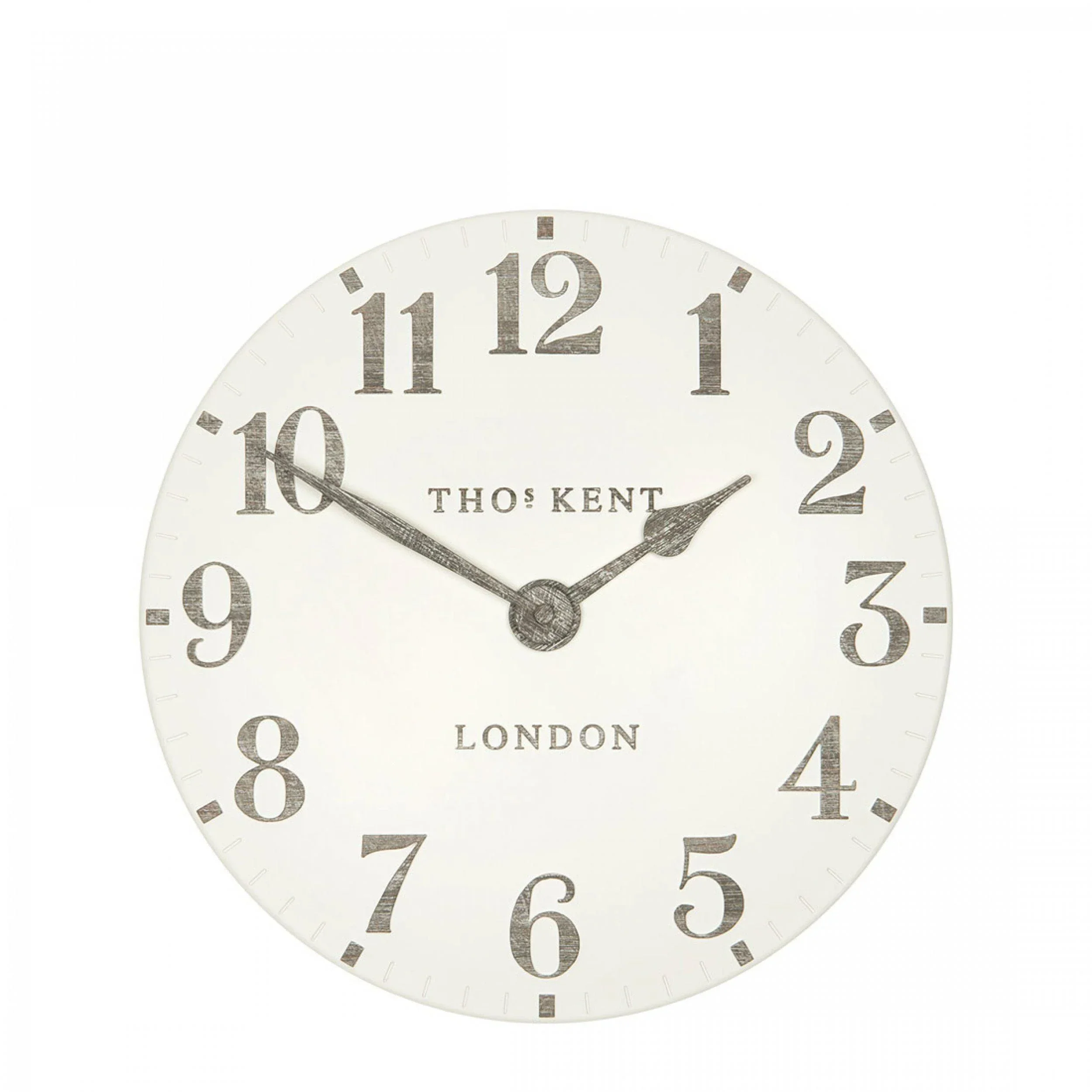 Thomas Kent Arabic Wall Clock - Limestone - 30cm