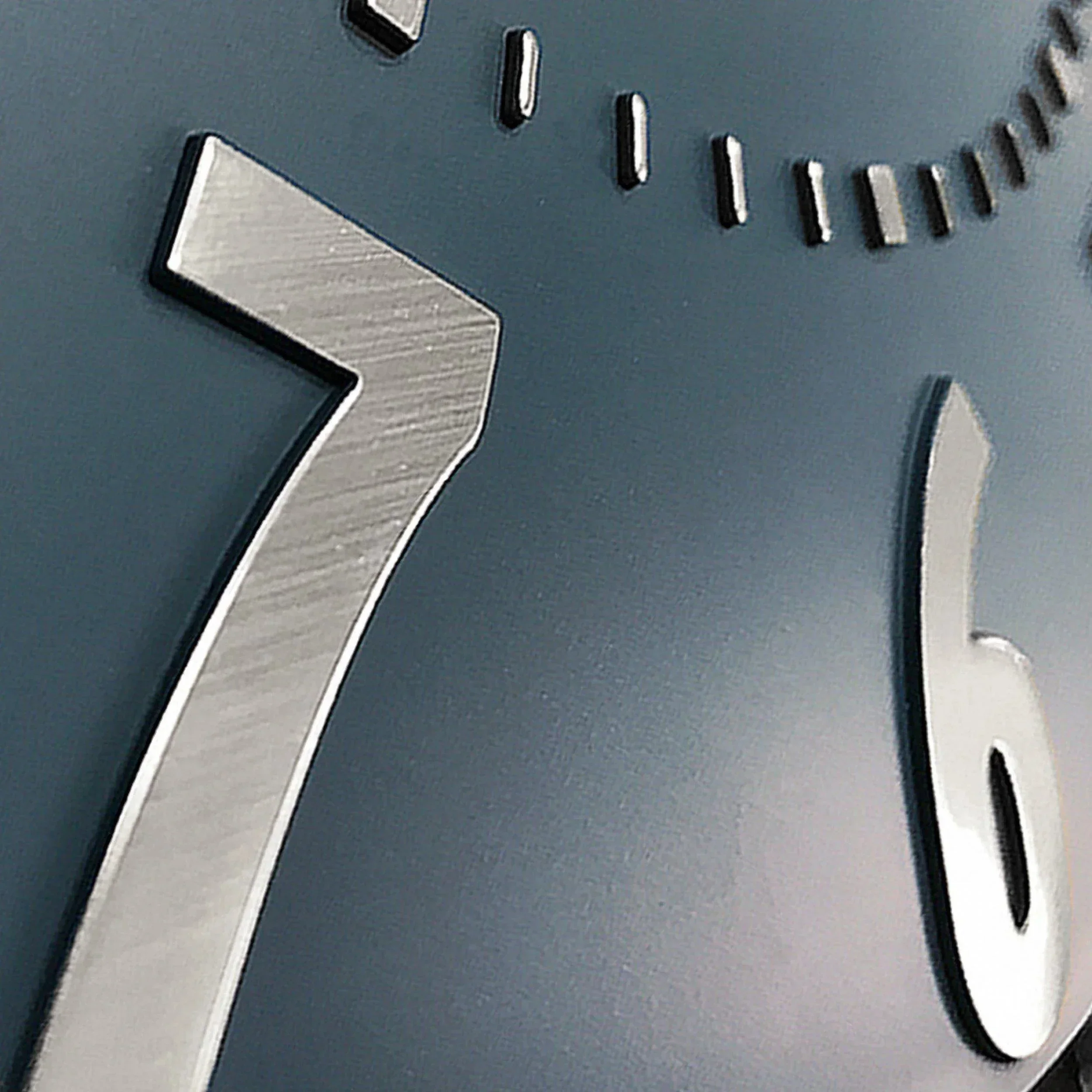 Thomas Kent Mulberry Wall Clock - Midnight Blue - 30cm - Image 4