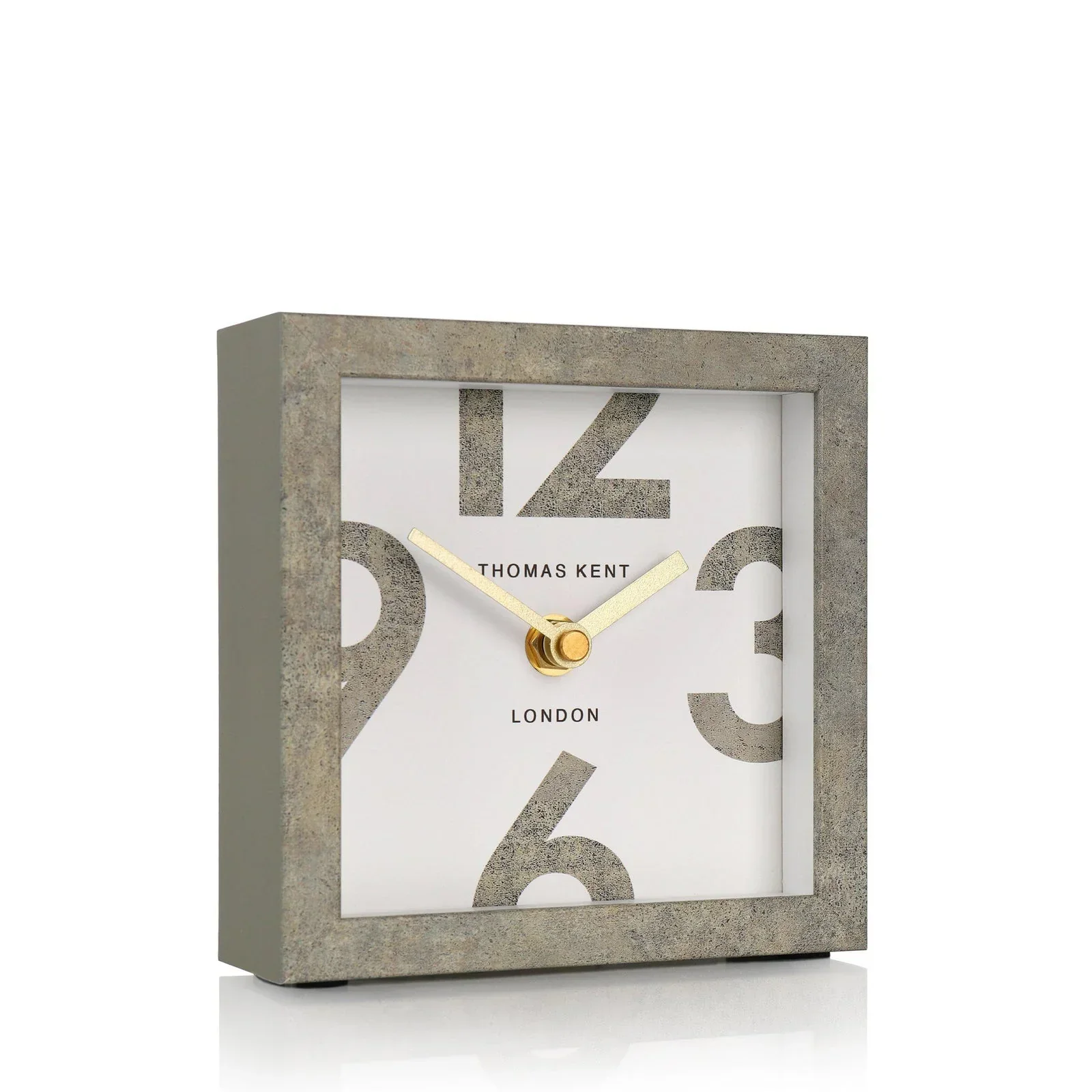 Thomas Kent Nordic Mantel Clock In Green