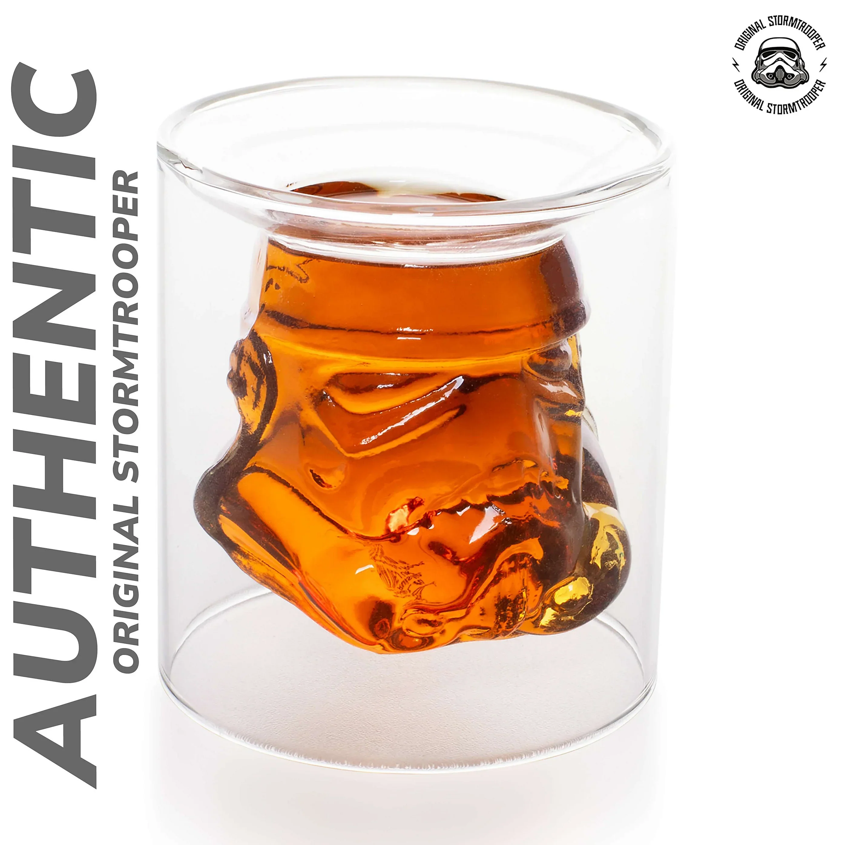 ThumbsUp! - Original Stormtrooper Inverted Whisky Glass