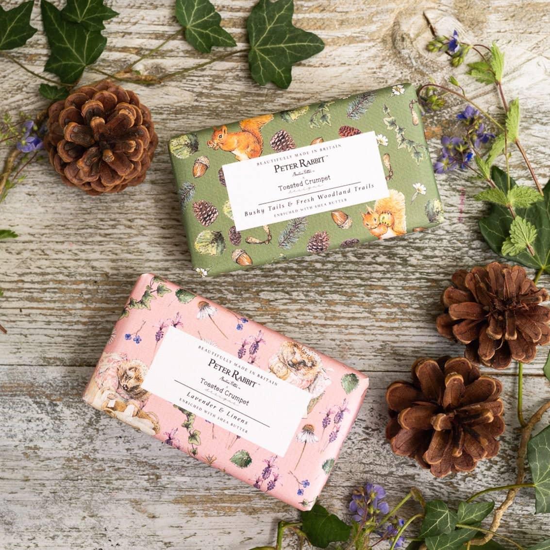Toasted Crumpet Mrs. Tiggy-Winkle Lavender & Linens Soap (Peter Rabbit Collection) - Image 3