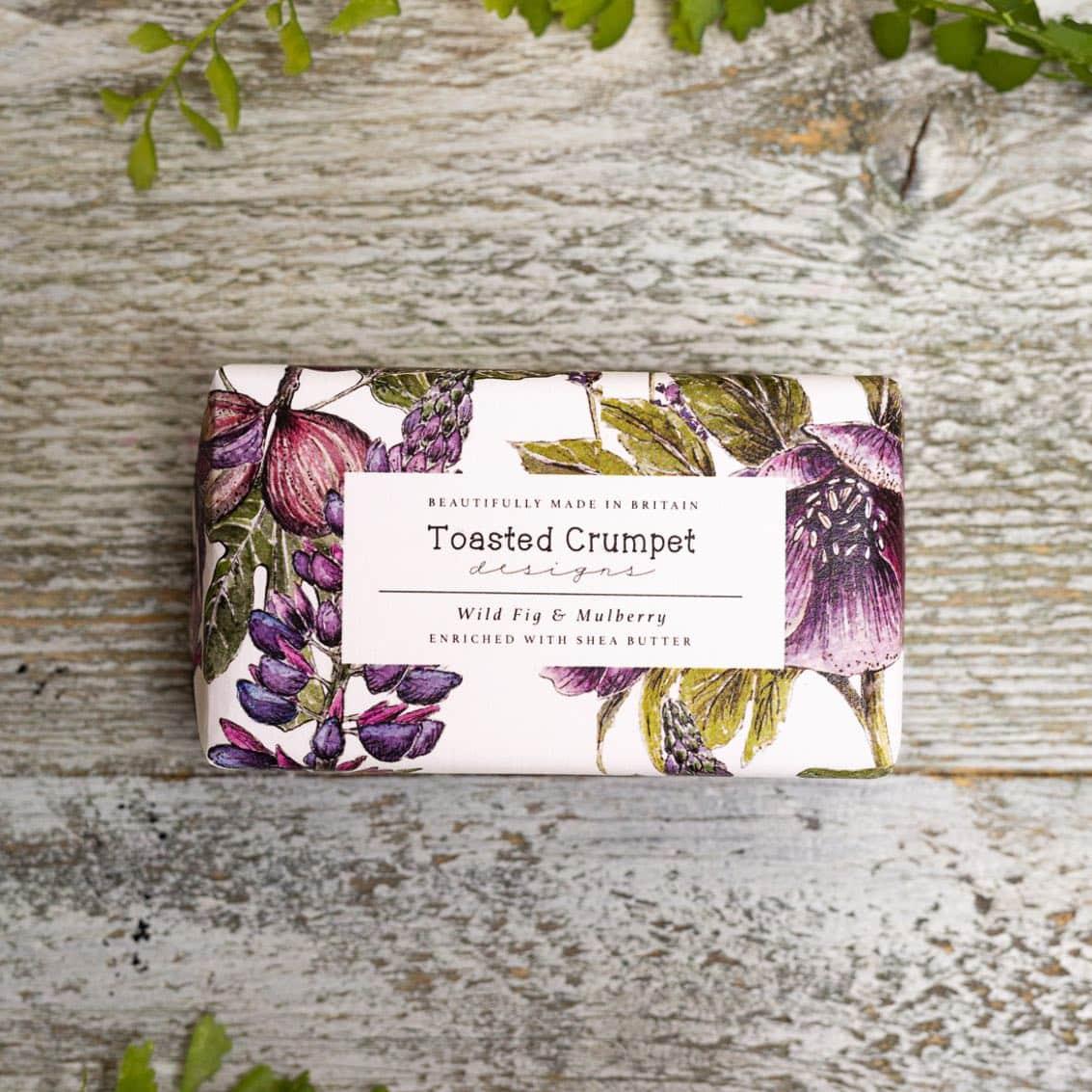 Toasted Crumpet Wild Fig & Mulberry Soap (Mulberry Collection) - Image 2