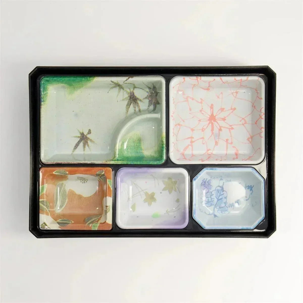 Tokyo Design Studio Bento Rectangle Matsukado Box - Black (30.7x21.5cm) - Image 5