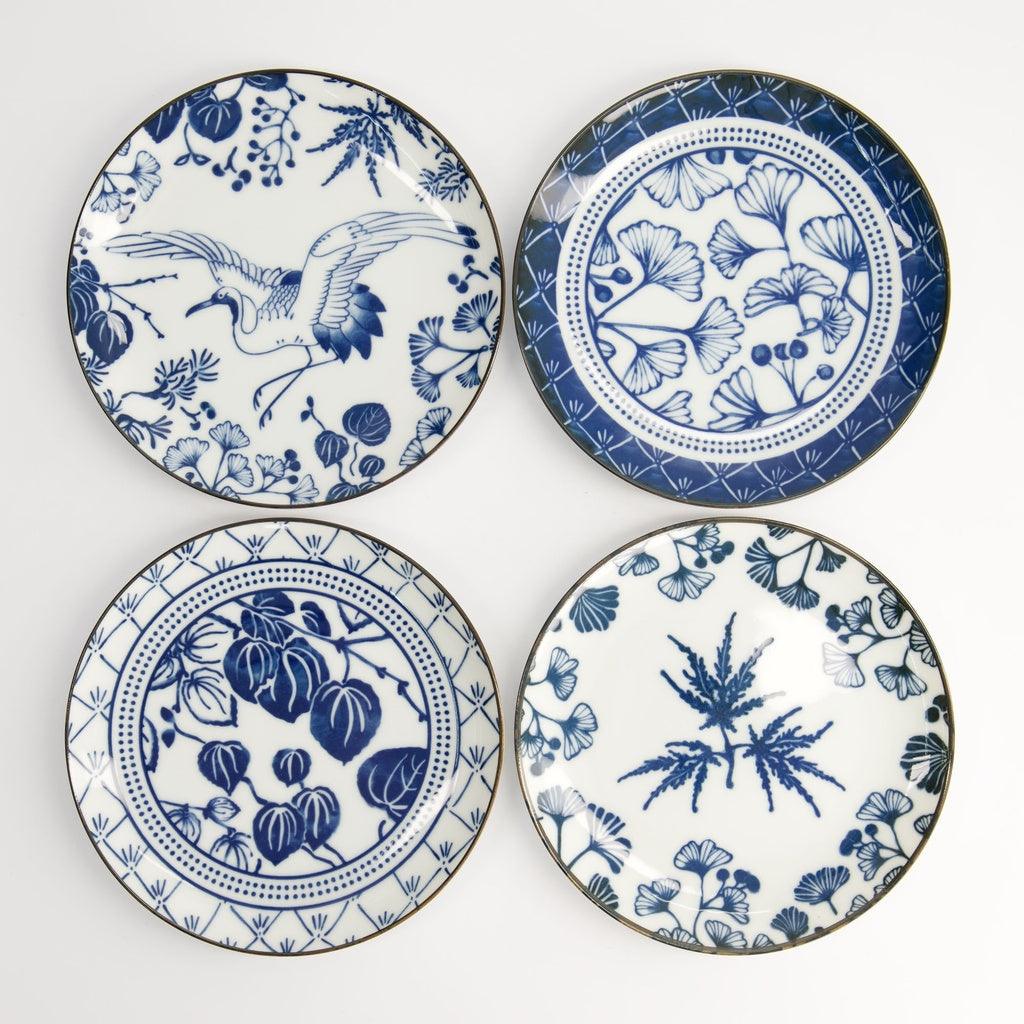 Tokyo Design Studio Flora Japonica Plate Giftset - 4pcs (16cm) - Image 2