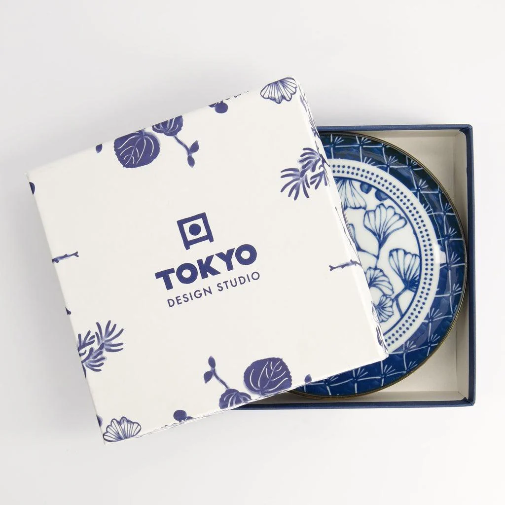 Tokyo Design Studio Flora Japonica Plate Giftset - 4pcs (16cm) - Image 6