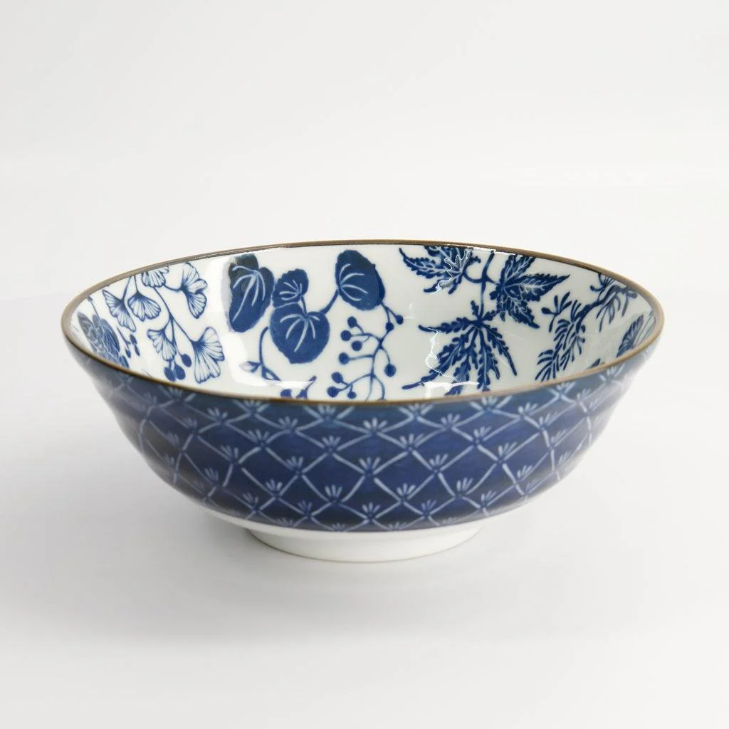 Tokyo Design Studio Flora Japonica Ramen Bowl - Crane (21cm)