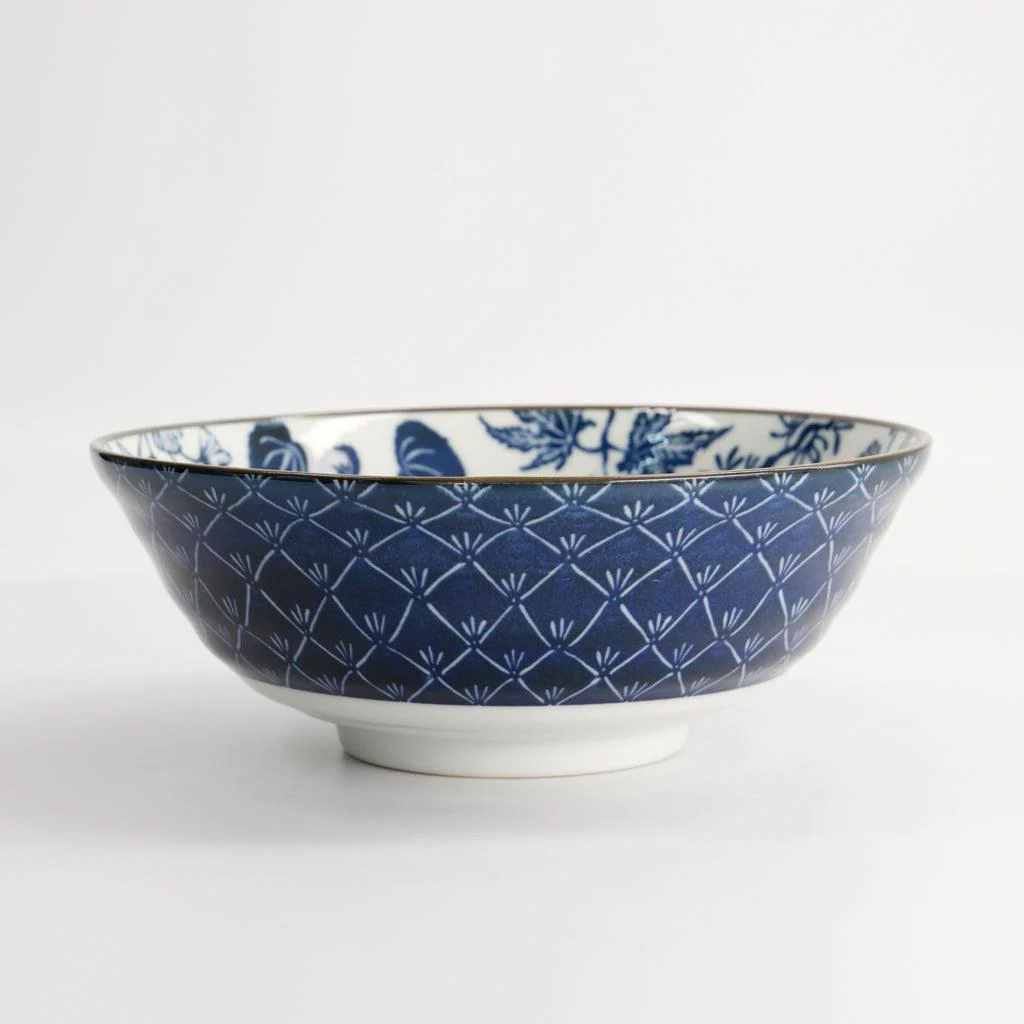 Tokyo Design Studio Flora Japonica Ramen Bowl - Crane (21cm) - Image 3