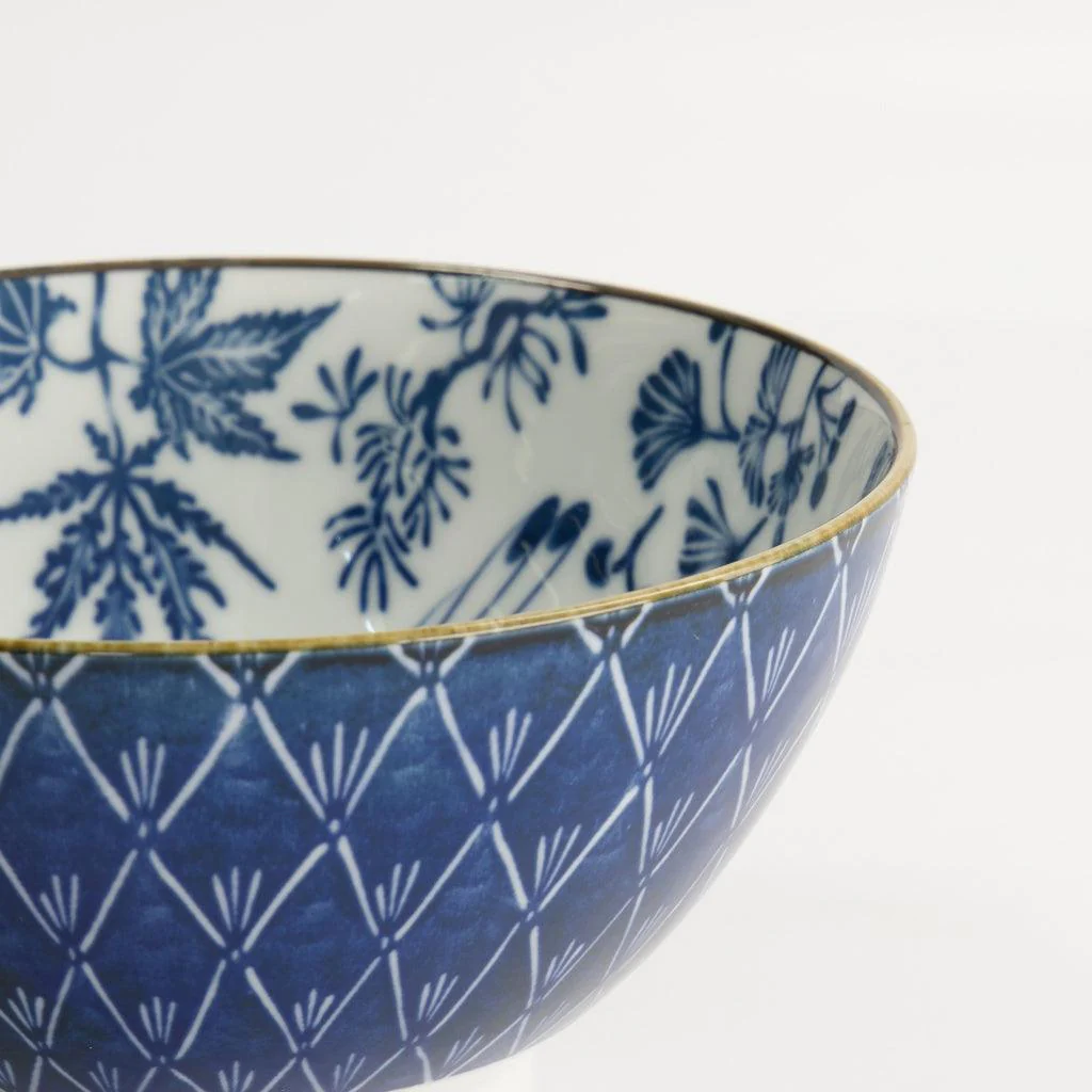 Tokyo Design Studio Flora Japonica Sori Bowl - Crane (18cm) - Image 4