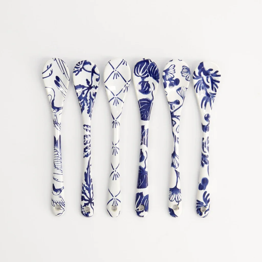 Tokyo Design Studio Flora Japonica Spoon Set 13cm 16970 1/24 (6pcs) - Image 2