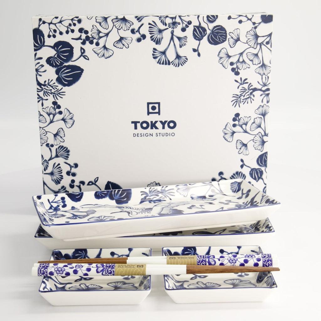Tokyo Design Studio Flora Japonica Sushi Giftset (6pcs) - Image 4