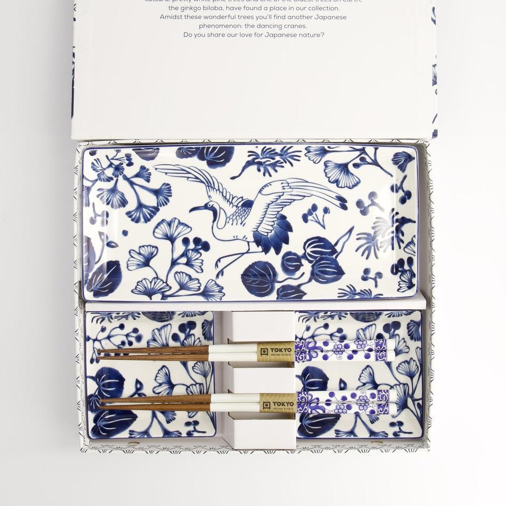 Tokyo Design Studio Flora Japonica Sushi Giftset (6pcs) - Image 5