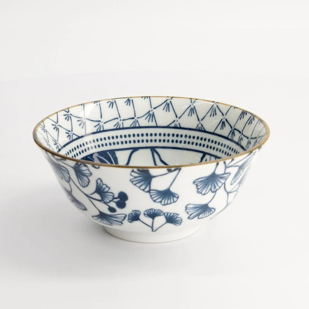 Tokyo Design Studio - Flora Japonica Tayo Bowl Ivy (15.5cm)