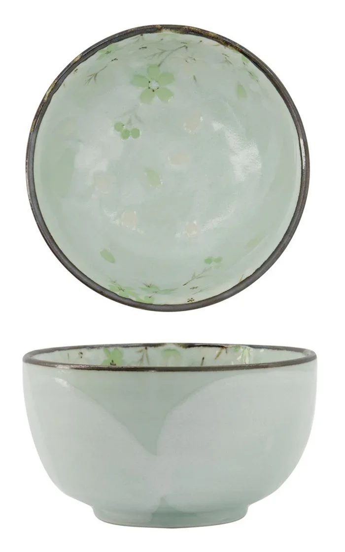 Tokyo Design Studio Green Cosmos Bowl Giftset  (4x550ml) - Image 2
