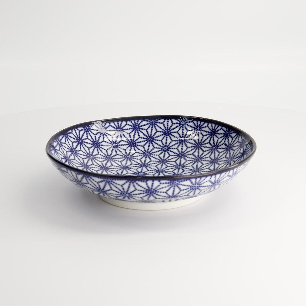 Tokyo Design Studio Nippon Blue Pasta Plate - Star (21cm)