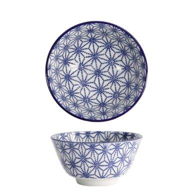Tokyo Design Studio Nippon Blue Rice Bowl - Stars (12cm)
