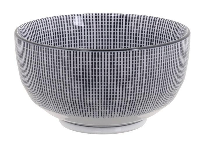 Tokyo Design Studio - Sendan Black Bowl 12.8x6.8cm 500ml