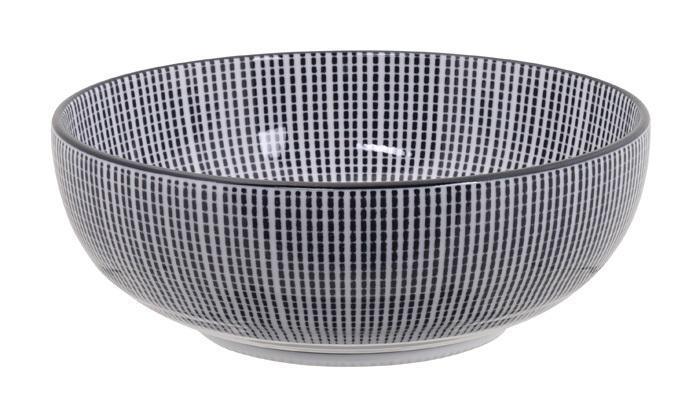 Tokyo Design Studio - Sendan Black Bowl 16.3x5.5cm 600ml