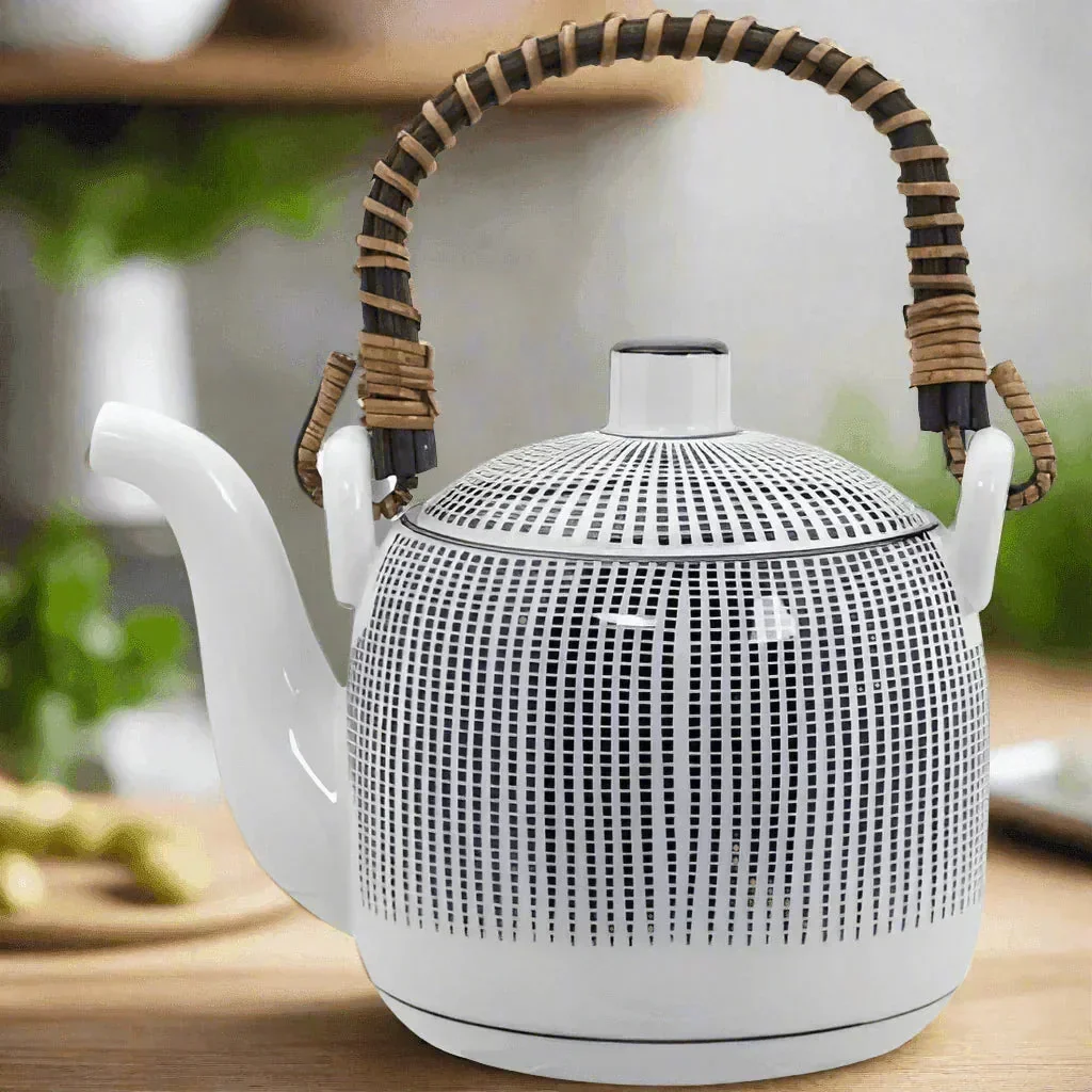Tokyo Design Studio - Sendan Black Teapot 14.7x13.7cm 600ml - Image 2