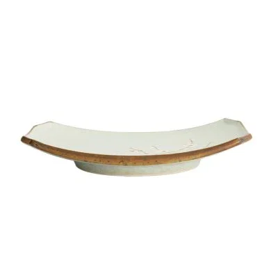 Tokyo Design Studio Soshun Matte Angled Plate (22cm) - Image 4