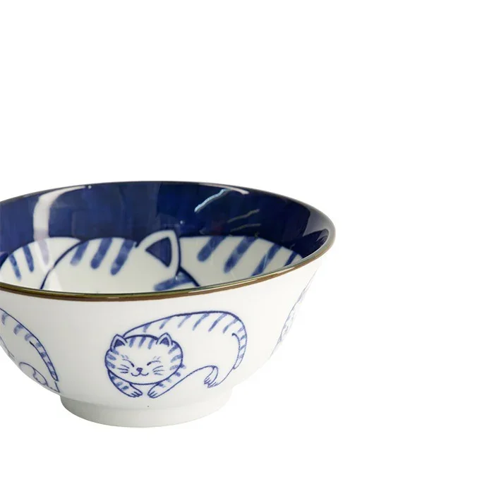 Tokyo Design Studio - Tayo Bowl Cat Neko (500ml) - Image 3
