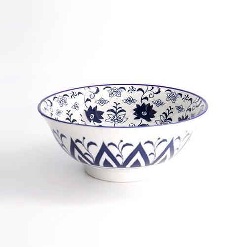 Tokyo Design Studio - Tokyo Blue Ramen Bowl - Botan (15cm)